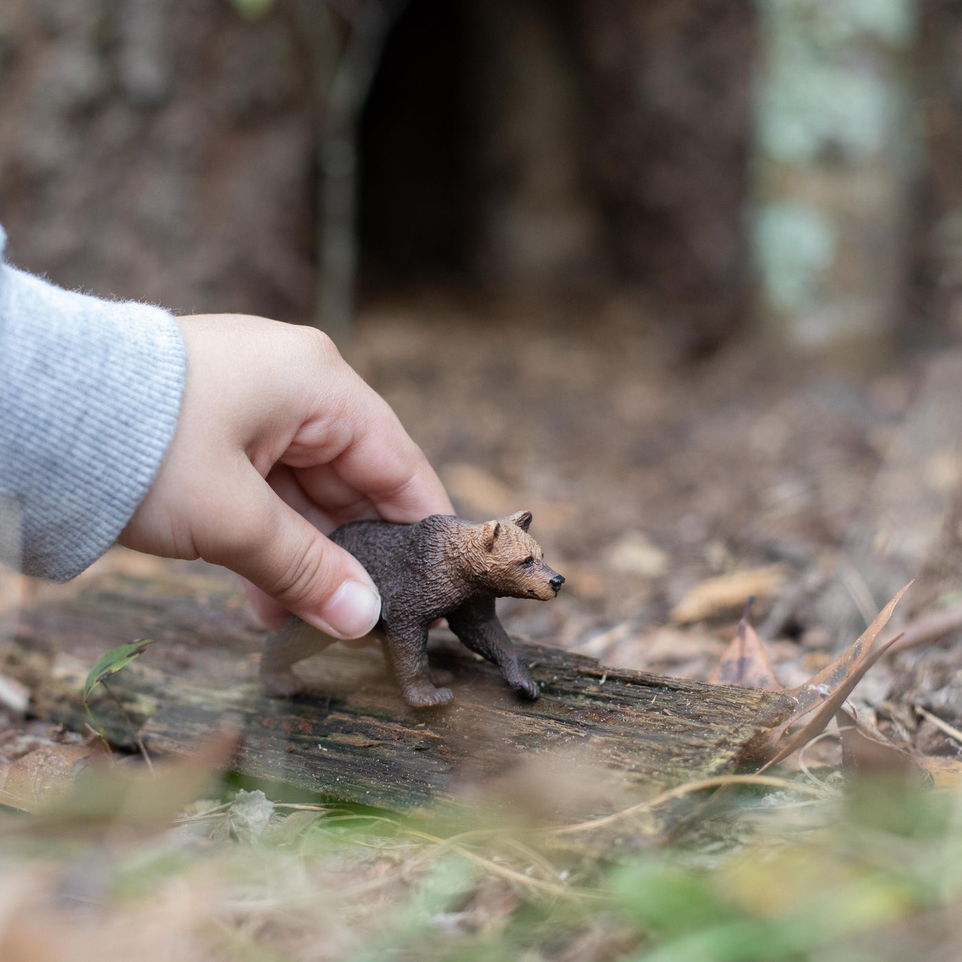 Grizzly Bear Cub Toy | Wildlife Animal Toys | Safari Ltd®