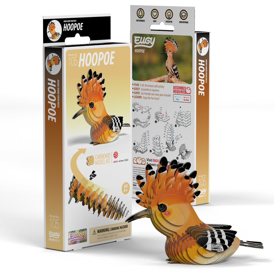 EUGY Hoopoe 3D Puzzle