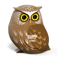 EUGY Owl 3D Puzzle