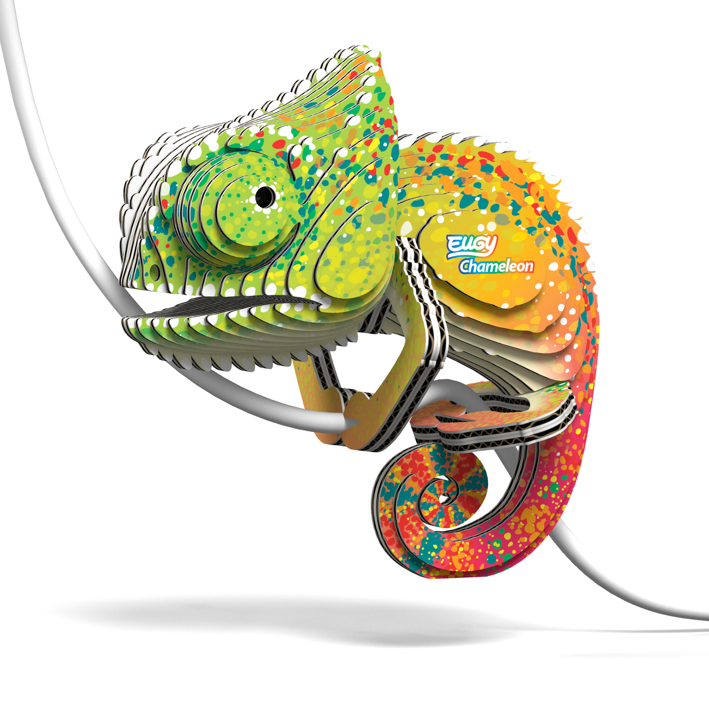 EUGY Chameleon 3D Puzzle | Eugy | Safari Ltd®