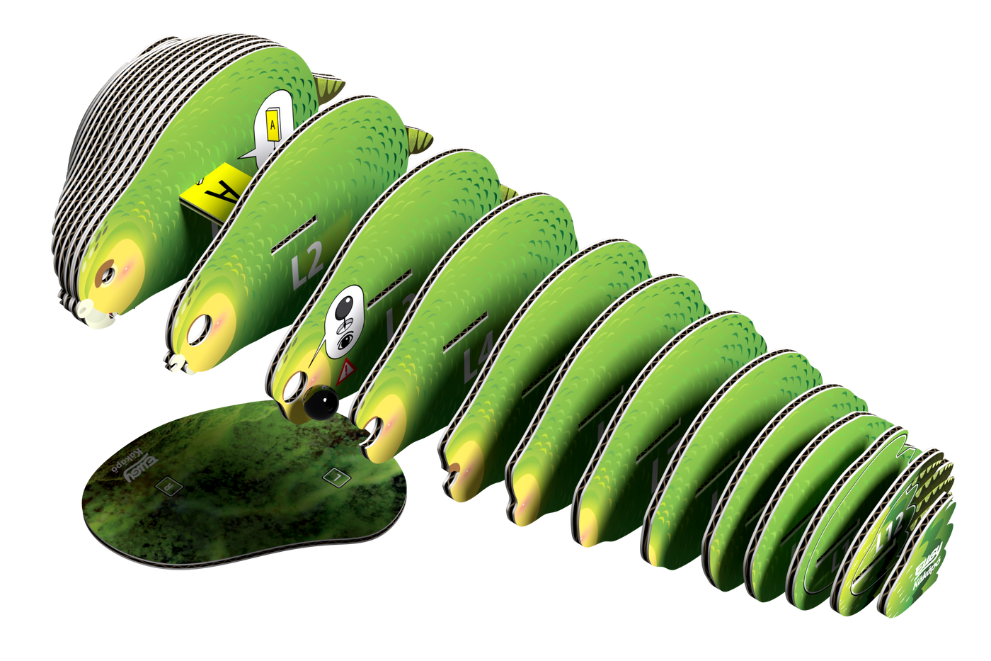 EUGY Kakapo 3D Puzzle