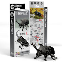 EUGY Rhino Beetle 3D Puzzle