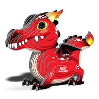 EUGY Red Dragon  3D Puzzle