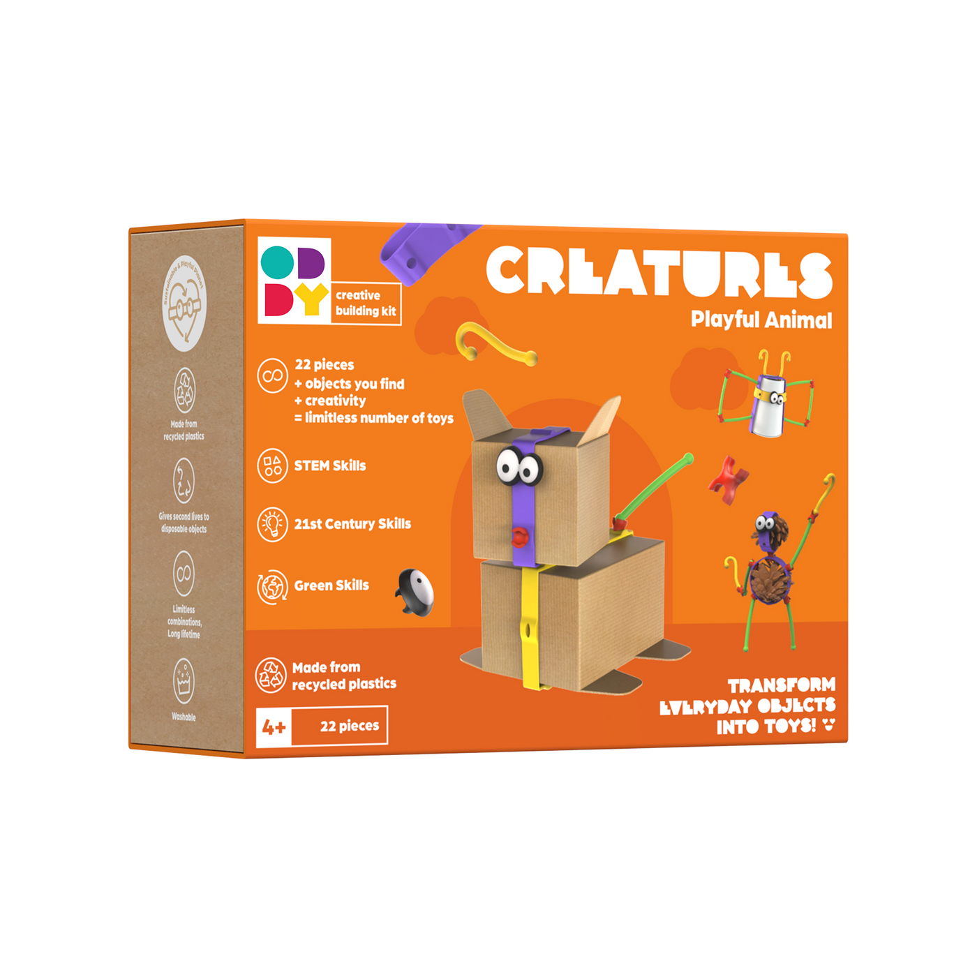 Oddy Creatures Playful Animal Building Kit |  | Safari Ltd®