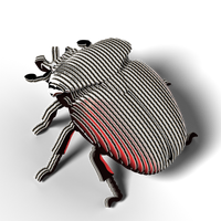 EUGY Goliath Beetle 3D Puzzle