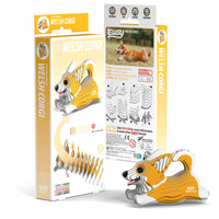 EUGY Welsh Corgi 3D Puzzle