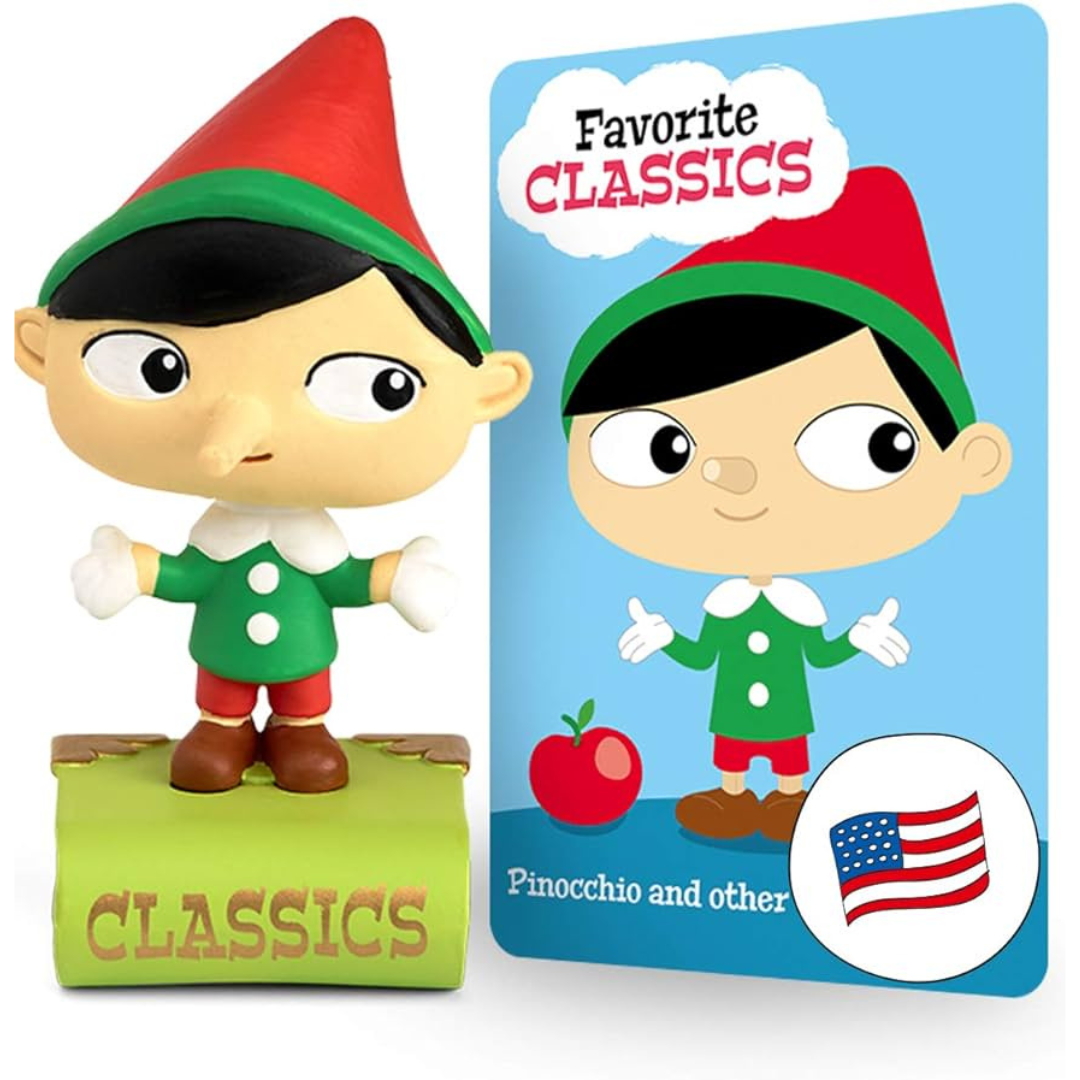 FAVORITES - PINOCCHIO + OTHER CLASSIC STORIES Tonies Audio Play Character |  | Safari Ltd®