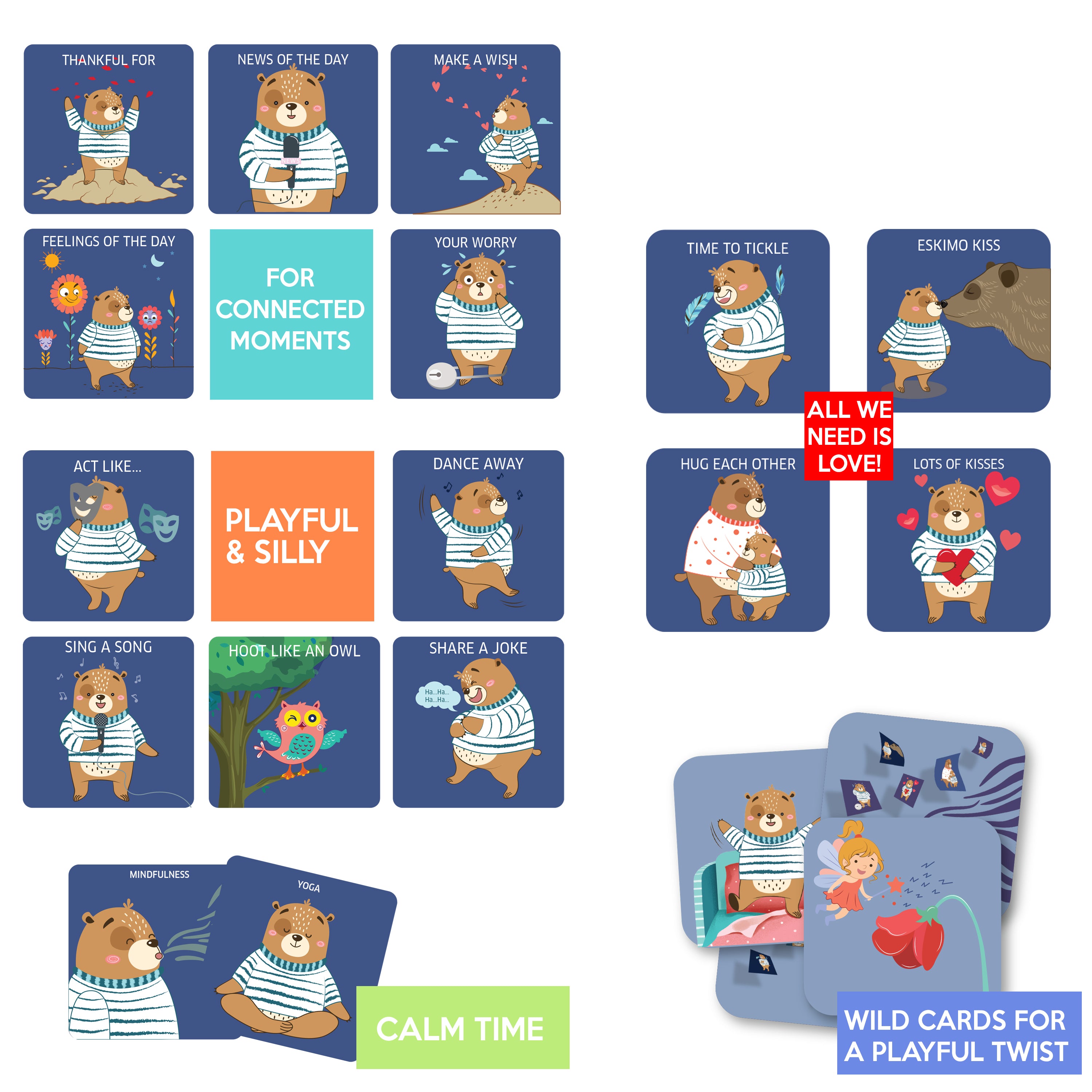 Chalk & Chuckles Bedtime Bear Game