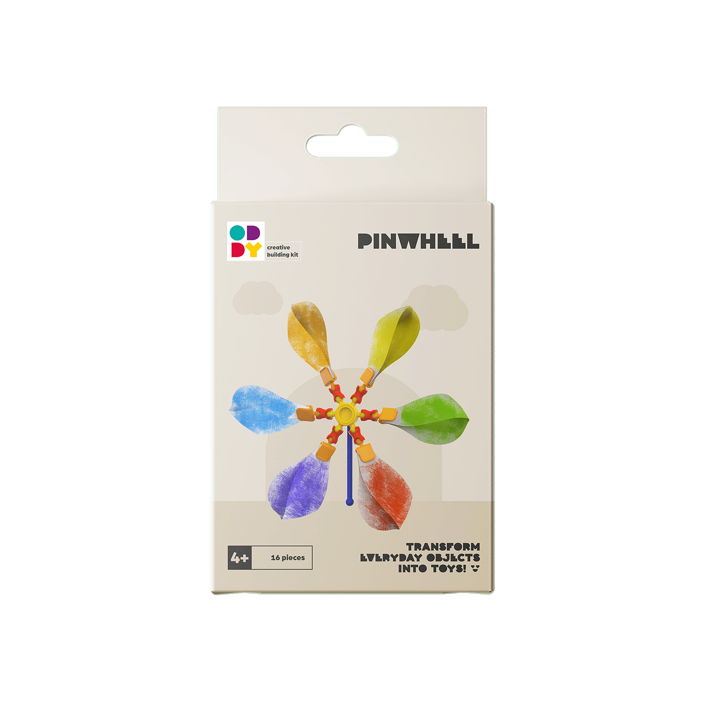 Oddy Mini Pinwheel 16 Piece Building Kit |  | Safari Ltd®