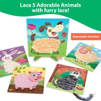 Lace Art - Furry Animals Craft Kit