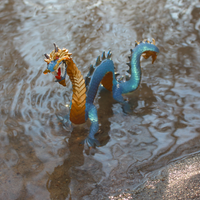 Krystal Blue Dragon Toy | Dragon Toys | Safari Ltd®