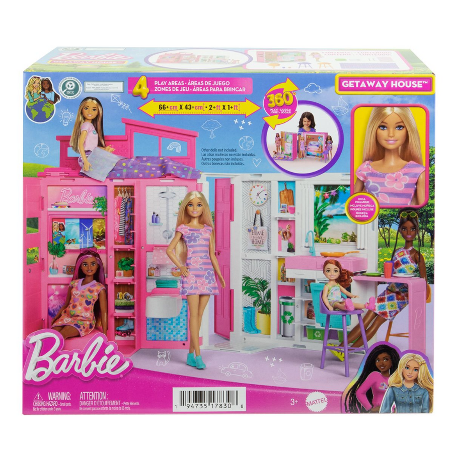 Barbie Getaway House Doll and Playset