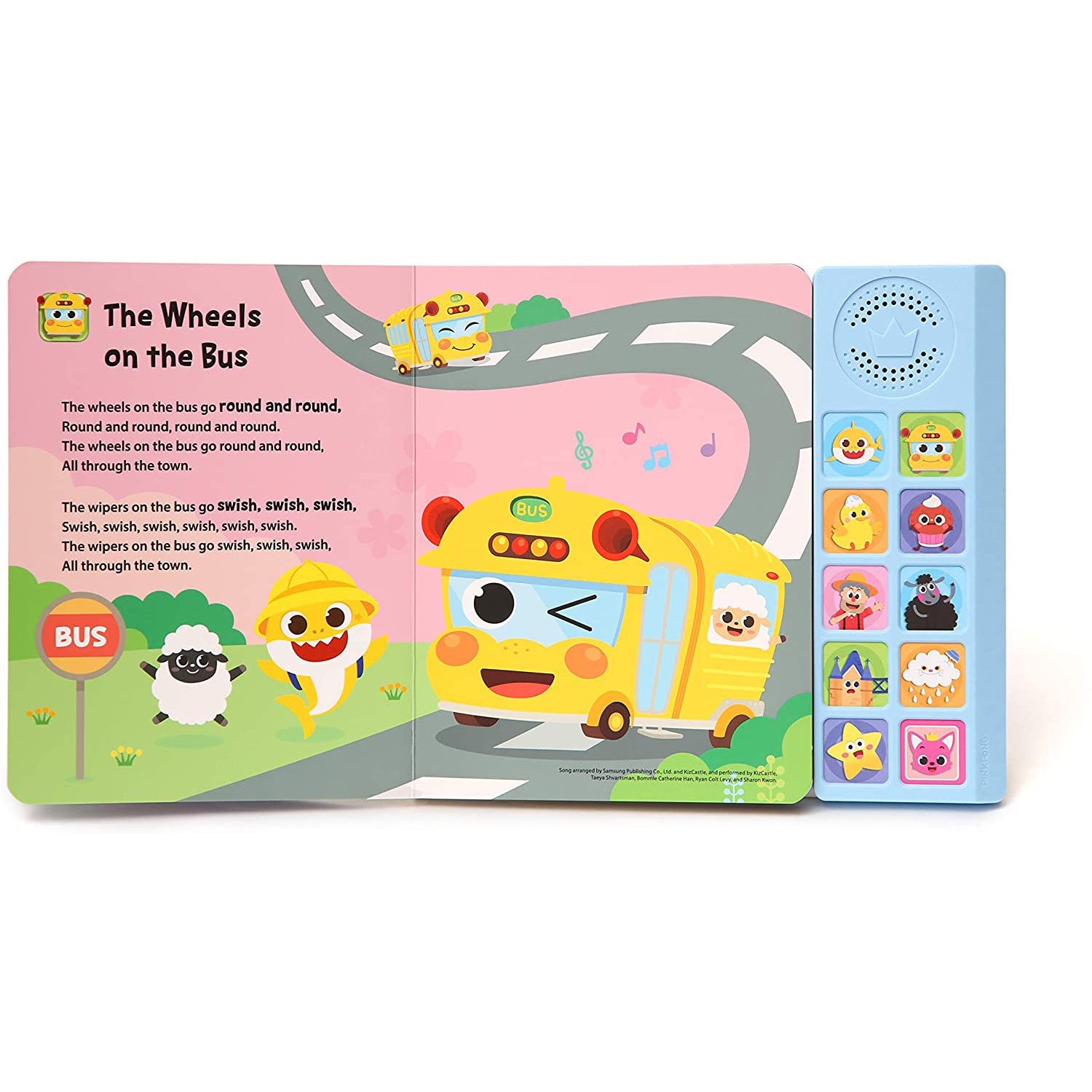 Pinkfong Baby Shark Nursery Rhymes Sound Book |  | Safari Ltd®