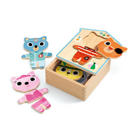 Dressup Mix Wooden Puzzle |  | Safari Ltd®