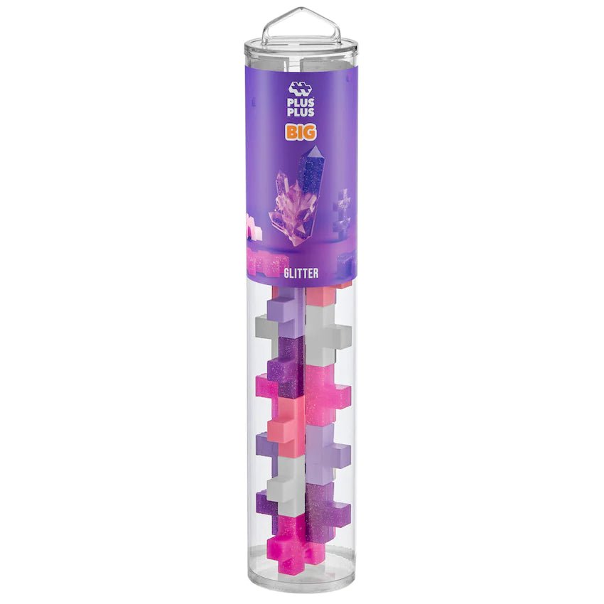 15 pc Plus-Plus BIG Glitter Tube - Safari Ltd®