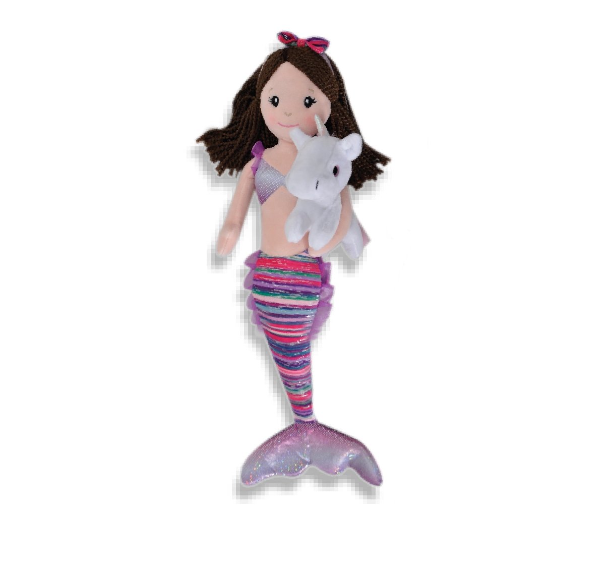 17" Plush Boho Mermaids with Unicorn - Assorted - Safari Ltd®