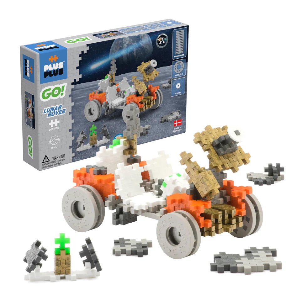 200 pc Plus-Plus GO! - Lunar Rover - Safari Ltd®