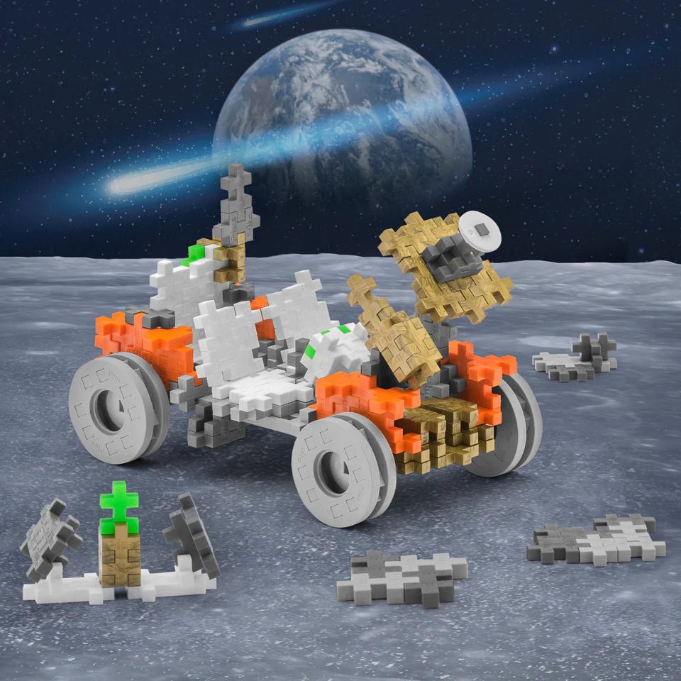 200 pc Plus-Plus GO! - Lunar Rover - Safari Ltd®