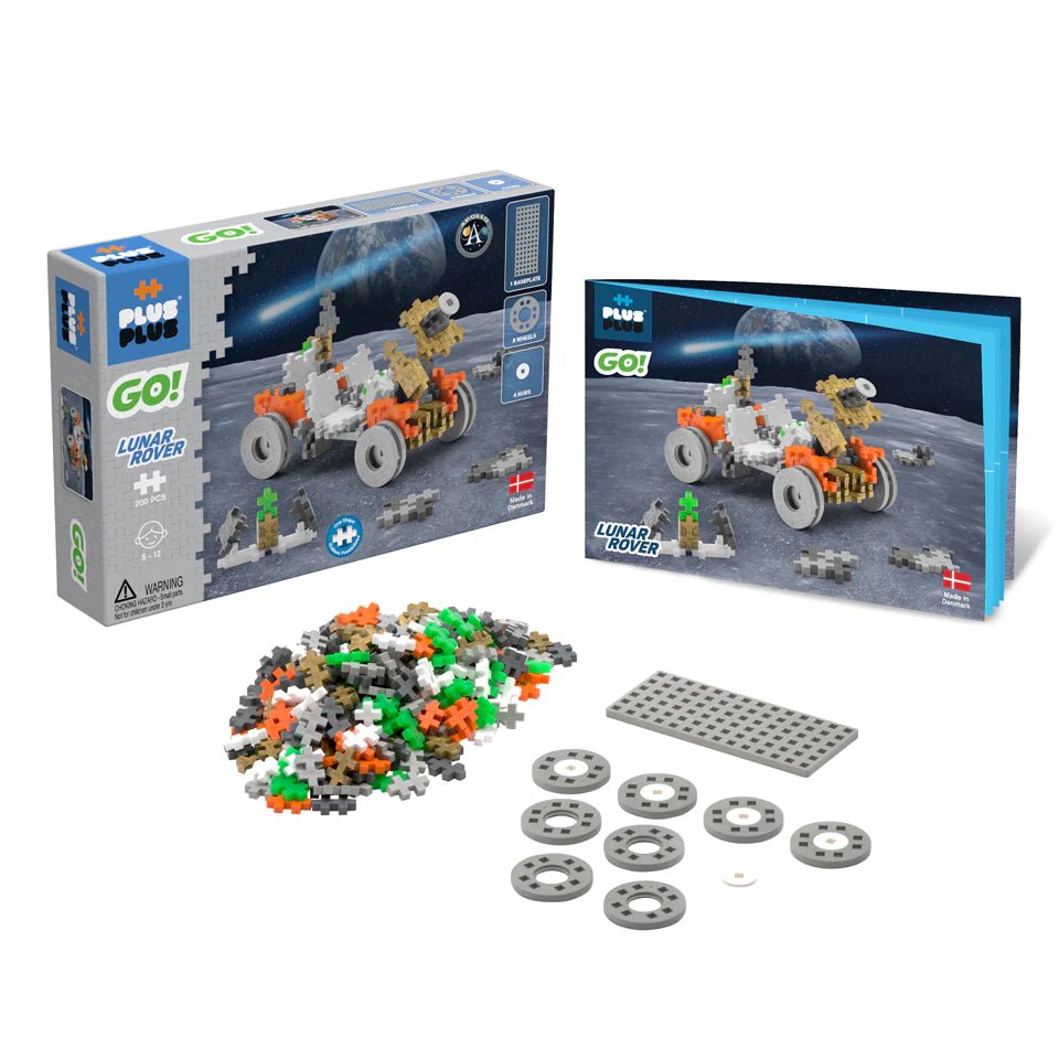 200 pc Plus-Plus GO! - Lunar Rover - Safari Ltd®