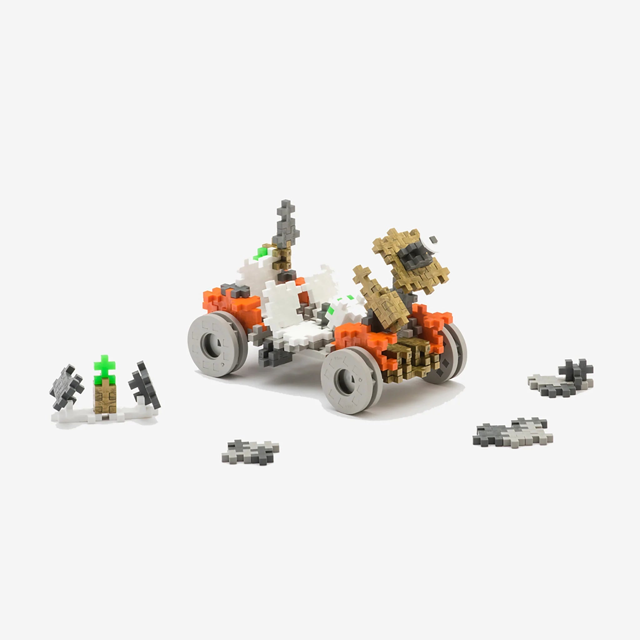 200 pc Plus-Plus GO! - Lunar Rover - Safari Ltd®