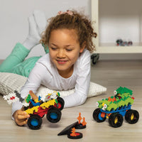 600 pc Plus-Plus GO! - Monster Trucks - Safari Ltd®