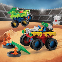 600 pc Plus-Plus GO! - Monster Trucks - Safari Ltd®