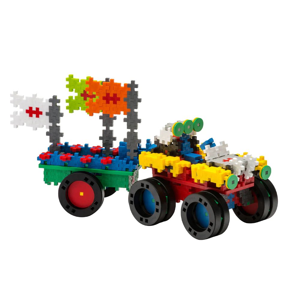 600 pc Plus-Plus GO! - Monster Trucks - Safari Ltd®