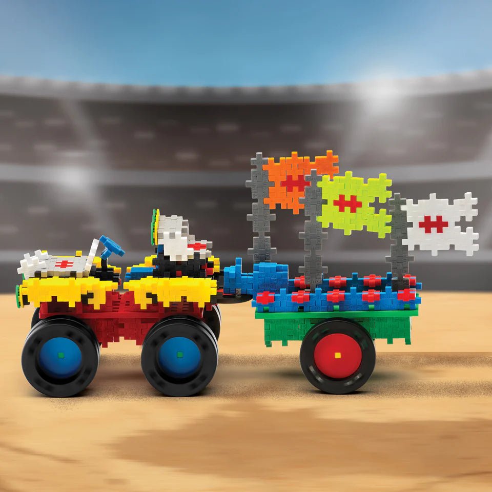 600 pc Plus-Plus GO! - Monster Trucks - Safari Ltd®