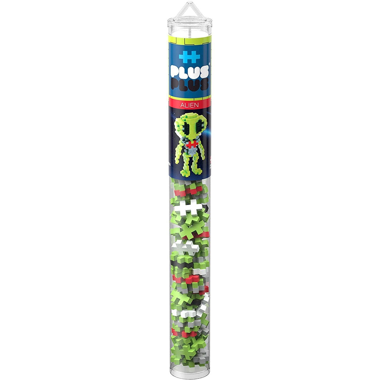 70 pc Plus-Plus Alien Tube - Safari Ltd®