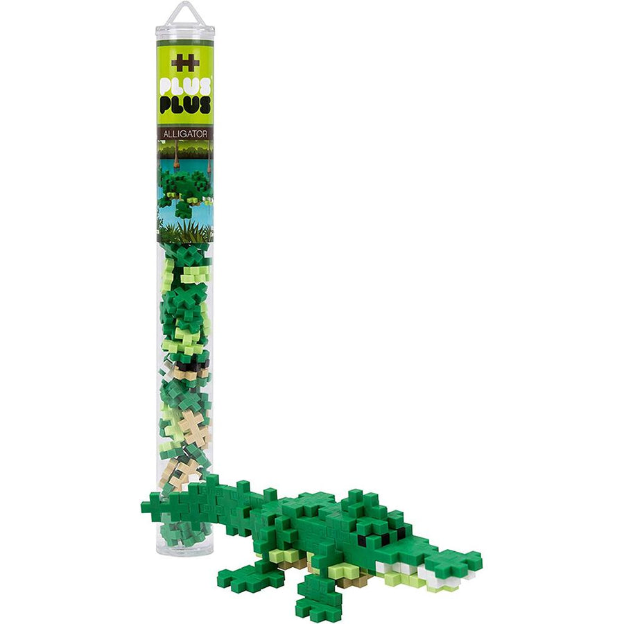 70 pc Plus-Plus Alligator Tube - Safari Ltd®