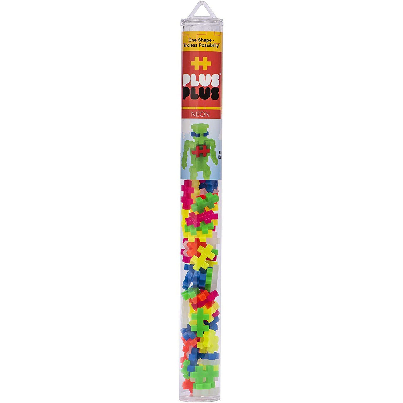 70 pc Plus-Plus Neon Tube - Safari Ltd®