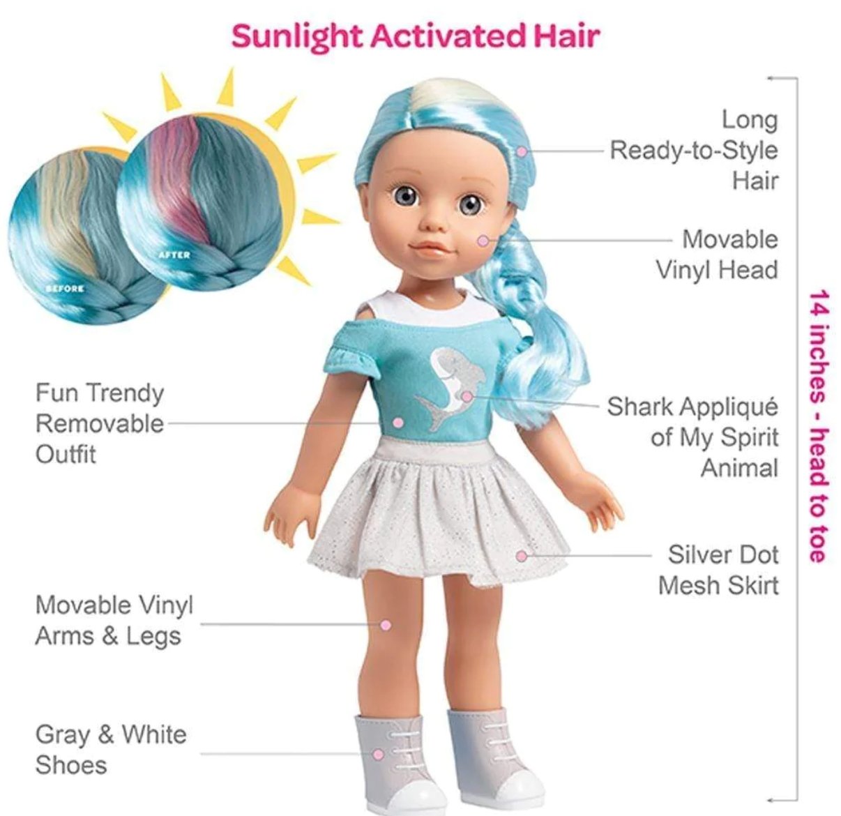 Adora Be Bright Doll - Melissa - Safari Ltd®