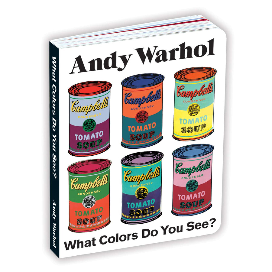 Andy Warhol What Colors Do You See? Board Book - Safari Ltd®