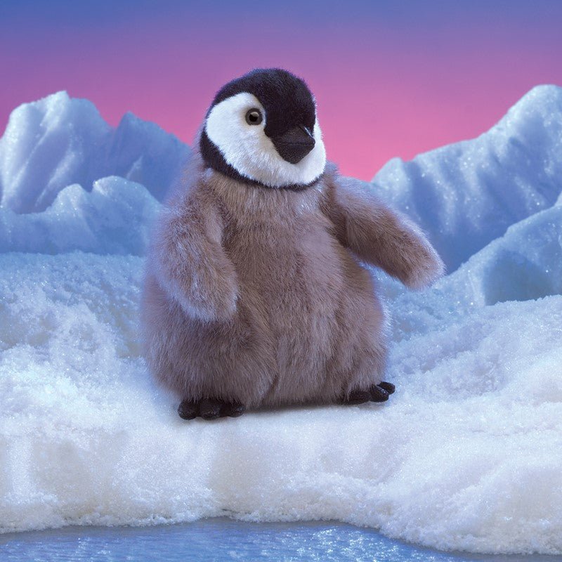 Baby Emperor Penguin Puppet - Safari Ltd®