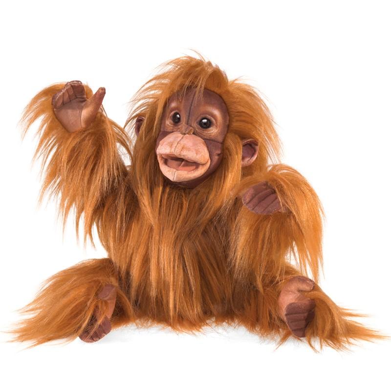 Baby Orangutan Puppet - Safari Ltd®