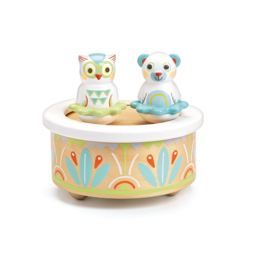 Baby White Baby Music Box - Safari Ltd®