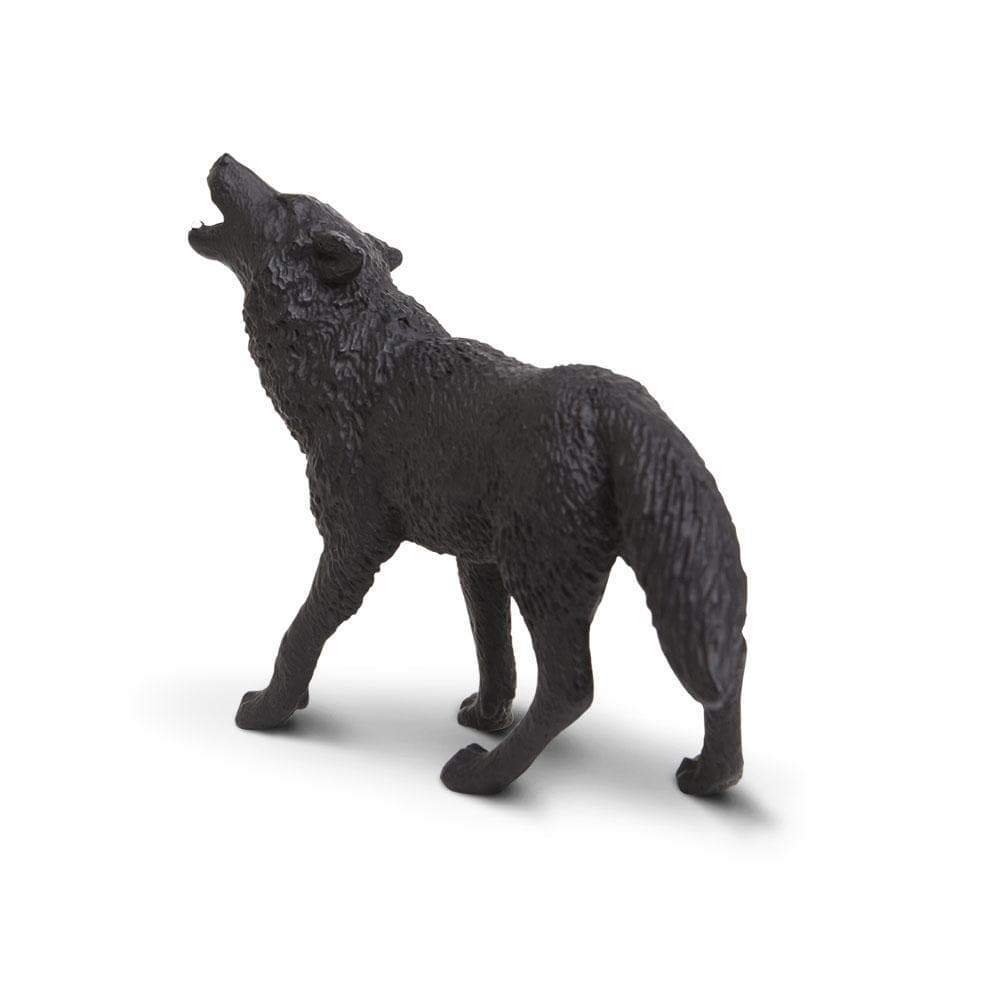 Black Wolf Toy | Wildlife Animal Toys | Safari Ltd.