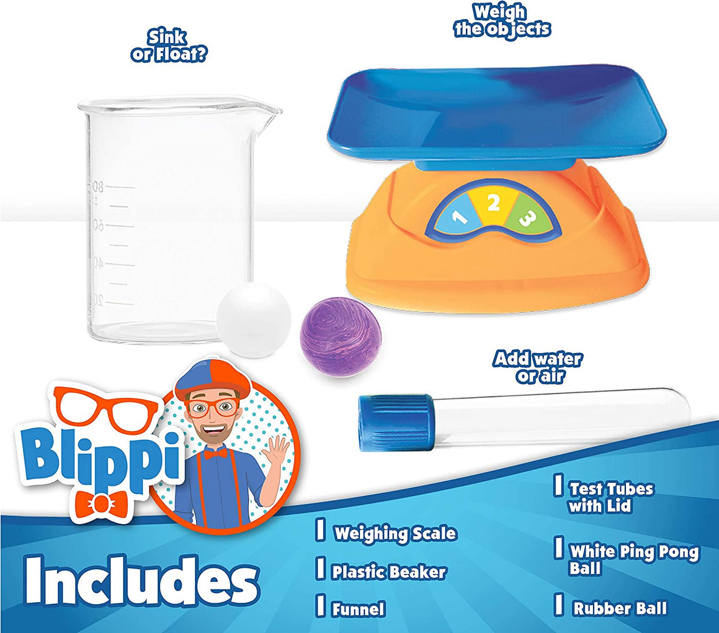 Blippi My 1st Science Kit: Sink or Float - Safari Ltd®