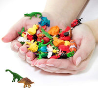 Brachiosaurus &amp; Stegosaurus Good Luck Minis | Montessori Toys | Safari Ltd.