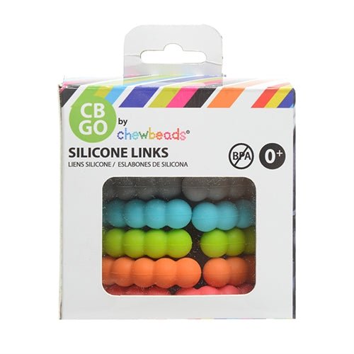 CB GO - Links - Rainbow Chewbeads Silicone Links | Rainbow - Safari Ltd®