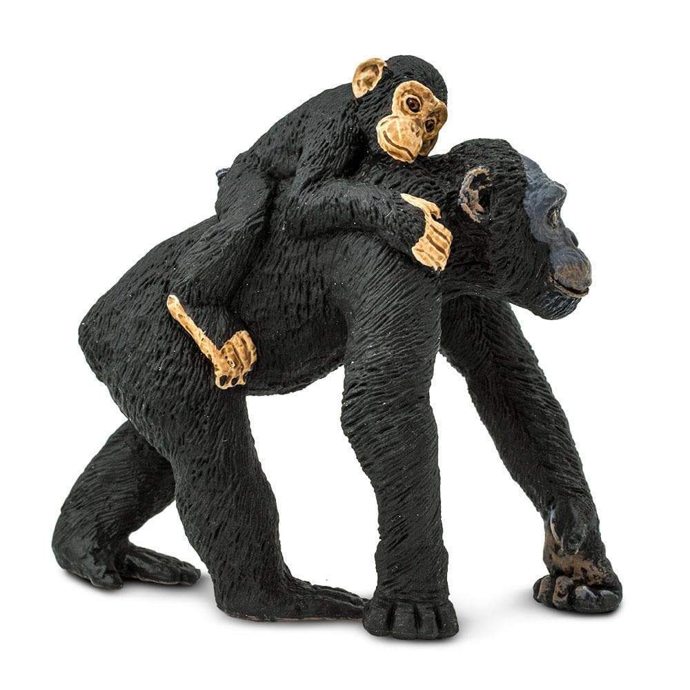 Chimpanzee with Baby Toy | Wildlife Animal Toys | Safari Ltd.