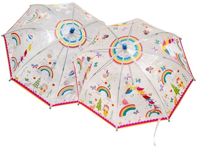 Color Changing Umbrella Clear - Rainbow Fairy - Safari Ltd®