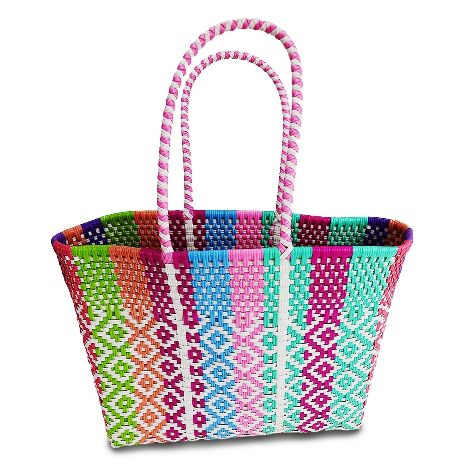 Colors For Good Medium Recycled Woven Tote Bag - OBX Sun - Safari Ltd®