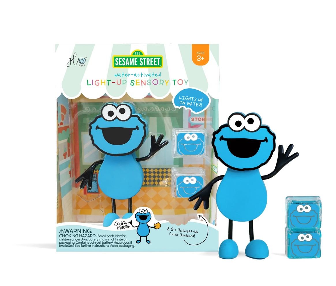 Cookie Monster - Sesame Street Character from Glo Pals - Safari Ltd®