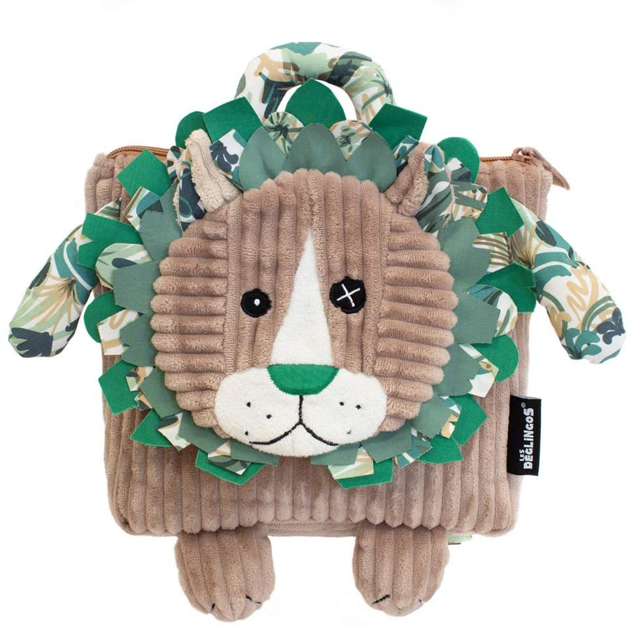 Corduroy Backpack Jelekros the Lion - Safari Ltd®