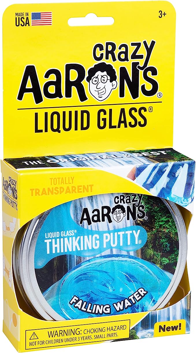 Crazy Aarons - Liquid Glass Thinking Putty - Falling Water - Safari Ltd®