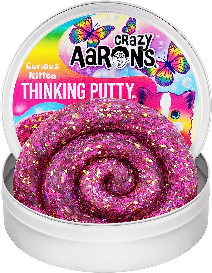 Crazy Aarons - Putty Pets - Thinking Putty - Curious Kitten - Safari Ltd®