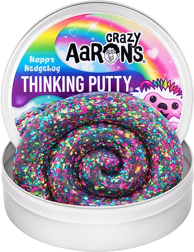 Crazy Aarons - Putty Pets - Thinking Putty - Happy Hedgehog - Safari Ltd®