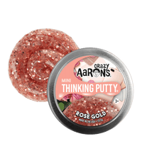 Crazy Aarons - Thinking Putty - Mini Trends - Rose Gold - Safari Ltd®