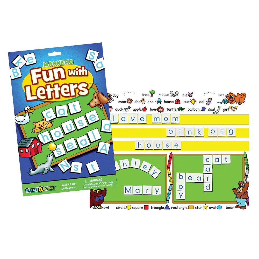 Create A Scene Magnetic Fun with Letters - Safari Ltd®